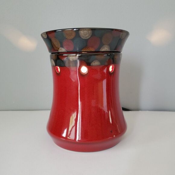 Scentsy Full Size Palette Electric Candle Wax Warmer Retired 2010 - Picture 1 of 11